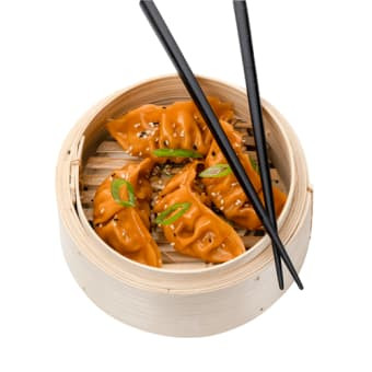 Dim Sum Pedaço De Frango Picante Quente)