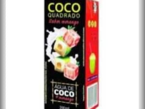 Gelo De Coco Quadrado Morango