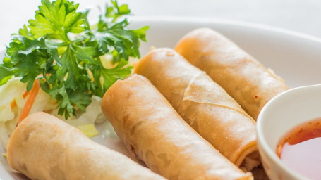 Pork Egg Rolls (2) Zhū Ròu Chūn Juǎn