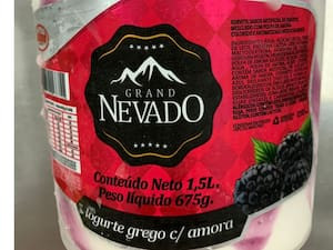 Pote Nevado Iogurte Com Amora 1.5L