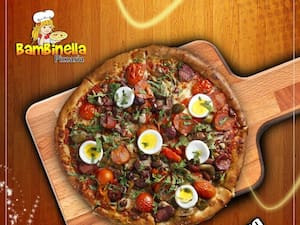 Promo Pizza Super Gigante (16 Fatias) Refrigerante Coca Ou Sabores