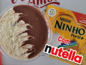 Bolo De Leite Ninho Com Nutella