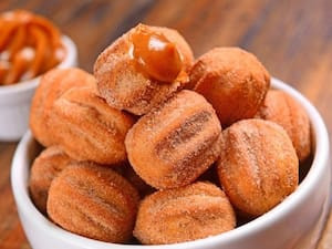 Mini Churros Doce De Leite E Canela