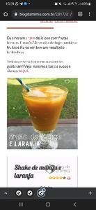 Shake Manga Com Laranja 500 Ml