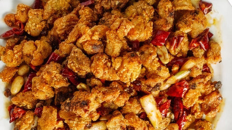 56. Gàn Bào Là Zi Jī Hot Chili Popcorn Chicken