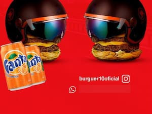 Dose Dupla 2 Smash Burguer Refri 600 Ml Serve 2 Pessoas)