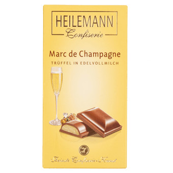 Trufa De Chocolate Heilemann Marc De Champagne Leite Integral