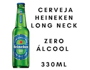 Cerveja Heineken Long Neck Zero Álcool 330ml
