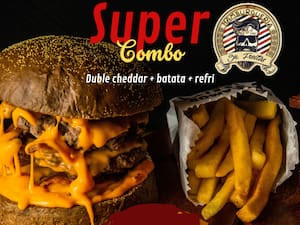 Super Combo: Double Cheddar+Bata+Refri Mini