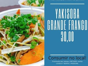 Promoção Yakisoba De Frango Grande 1 Refri 200 Ml