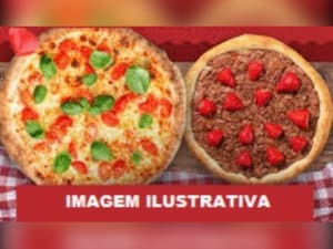 Pizza Extra Grande 45Cm 16 Fatias Broto Doce 20Cm