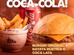 Original Cheeseburger Batata Coca Cola