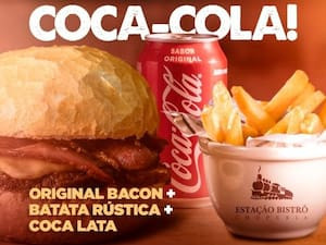 Original Bacon Burger Batata Coca Cola