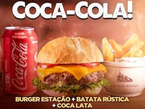 Burger Estação Batata Coca Cola