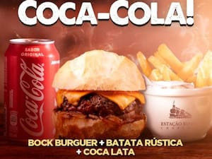 Bock Burger Batata Coca Cola
