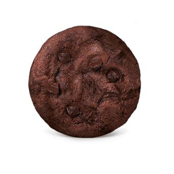 Biscoito duplo de chocolate (vegano)