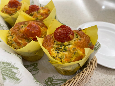 Spinach, Feta Sundried Tomato Muffin Gf/Lc)