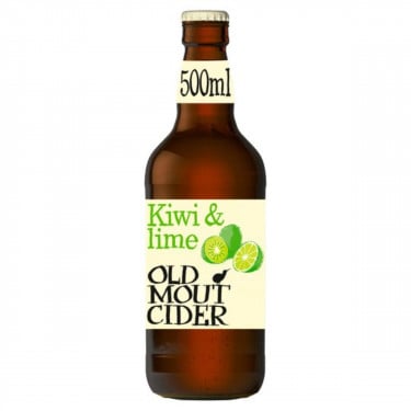 Bottle Of Old Mout Kiwi And Lime.