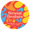 5. Strange Brothers Raspberry Lemon Cider