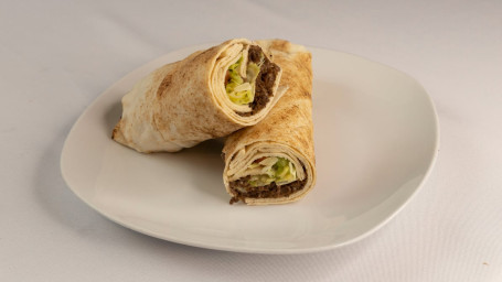 Steak Cheese Salad Wrap