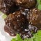 Glazed Jamaican Jerk Meatballs