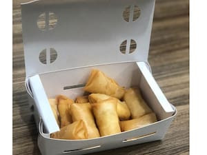 Porção De Mini Harumaki De Queijo