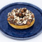 Donut choco noisette avec topping du jour