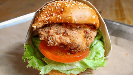 Double Buttermilk Fried Chicken Burger