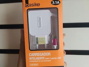 Carregador Basike 3.1 Tipo C