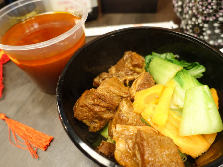 Sichuan Style Beef Brisket Noodle Soup