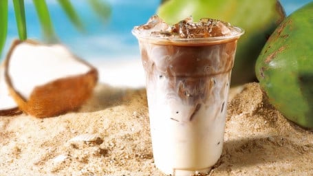 Coconut Coffee Latte Contains Dairy