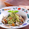Suàn Wèi Zōng Hé Xùn Gū Zì Zhì Bō Cài Yì Dà Lì Miàn Handmade Spinach Noodles With Assorted Straw Mushroom And Garlic