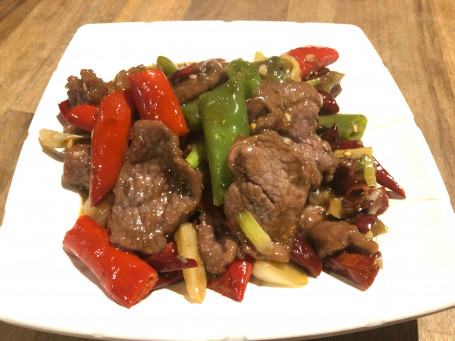 Aromatic Chilli Lamb Slices (Spicy)