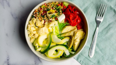 Farro Zucchini Bowl