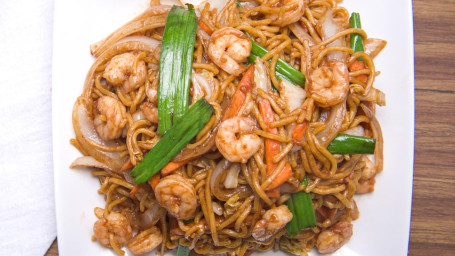 80. Shrimp Lo Mein/ Xiā Lāo Miàn