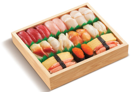 Jīng Diǎn Shòu Sī Shèng C Gòng22Jiàn Conjunto De Sushi Clássico C Total 22 Unidades