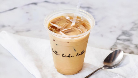 Iced Honey Halva Latte 12 Oz