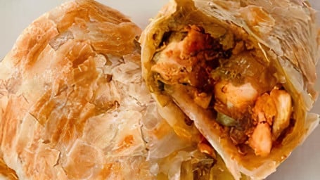 Spinach Paneer Kathi Roll