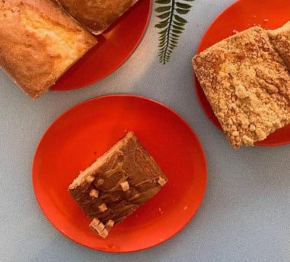 Sticky Toffee Loaf Slice