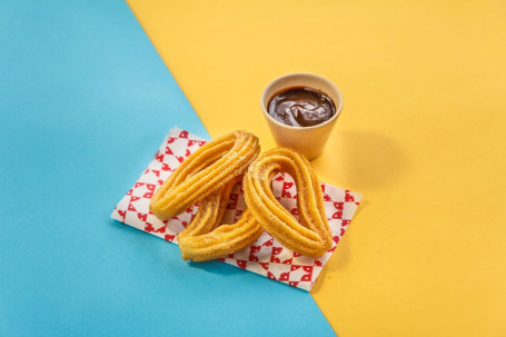 3 Churros De Ganache De Chocolate (V)