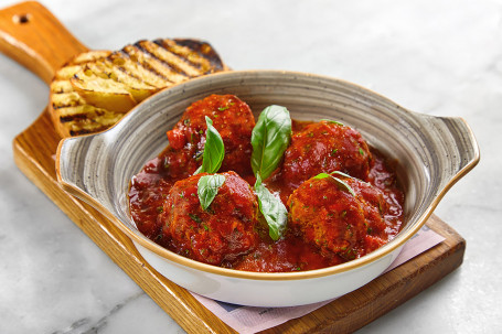 Meatballs In A Spicy Tomato Sauce