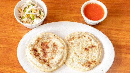 Pupusa De Frijol Con Queso Bean And Cheese Pupusa