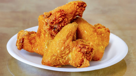 Fried Chicken Wing (6) Jī Chì Bǎng