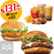 Combo Mccafe Burger Lovers Para 2 Mccafe Zì Xuǎn Bǎo Èr Rén Cān