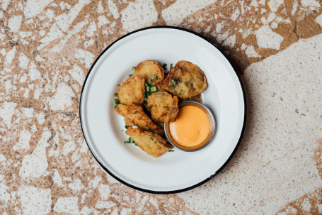 Tempura Mushroom (V) Xìng Bào Gū Tiān Fù Luó （Sù）