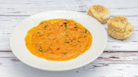 Curried Coconut Red Lentil Soup