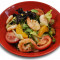 Grilled Prawns And Peach Salad