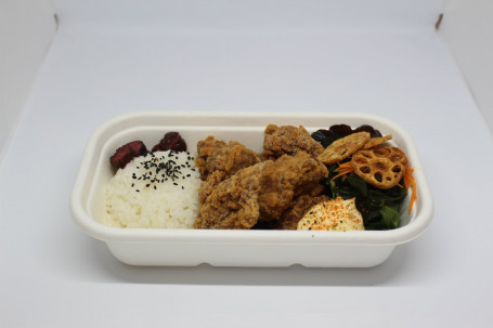 Hot And Spicy Fried Chicken Bento
