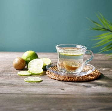 Xián Níng Méng Qīng Níng Shuǐ Rè Hot Salted Lemon With Lime Water