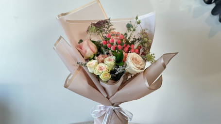 Pink Pastel Hand Bouquet